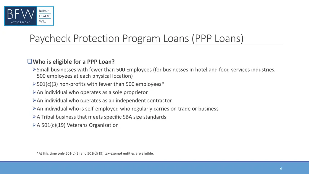 paycheck protection program loans ppp loans 1