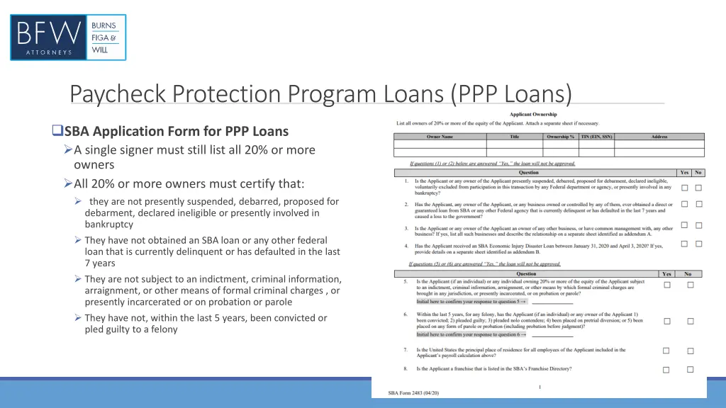 paycheck protection program loans ppp loans 16
