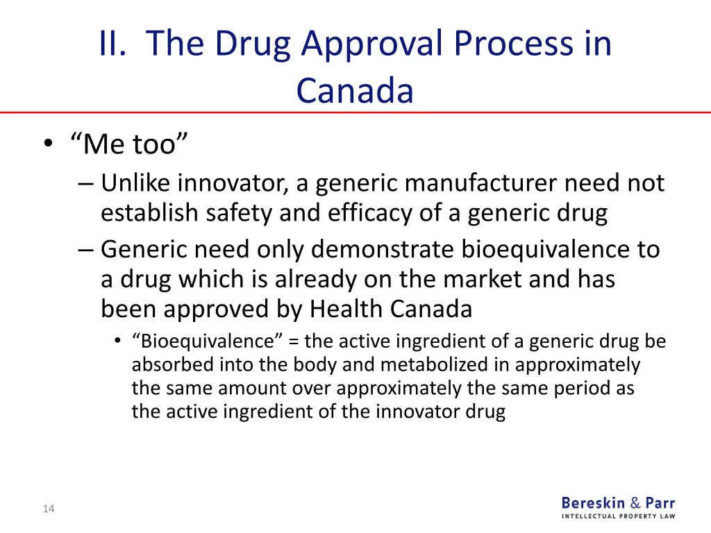 ii the drug approval process in canada 3
