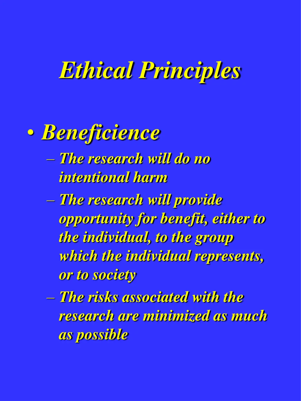 ethical principles 1