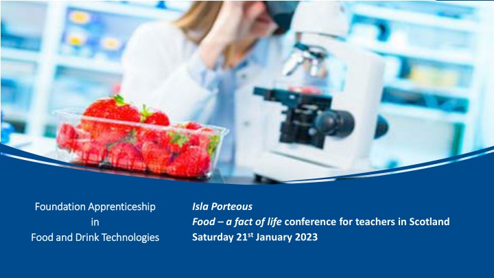isla porteous food a fact of life conference