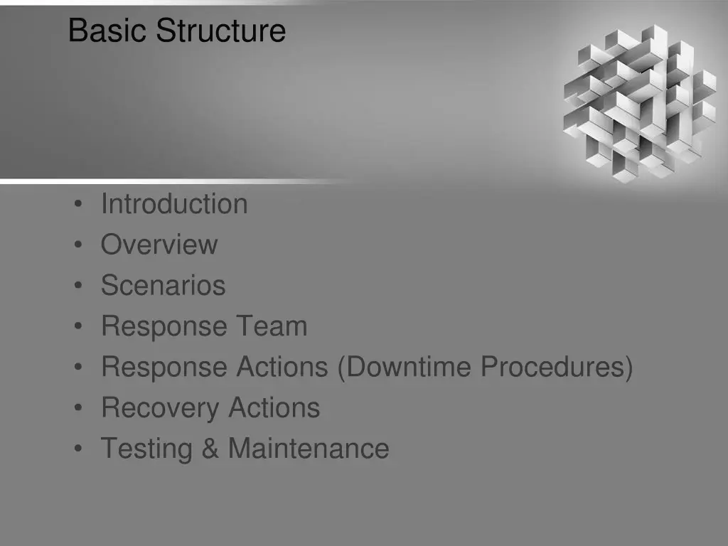basic structure