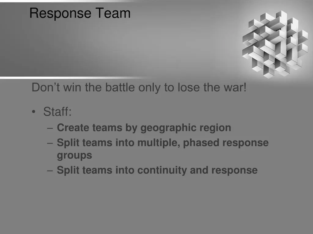 response team 1