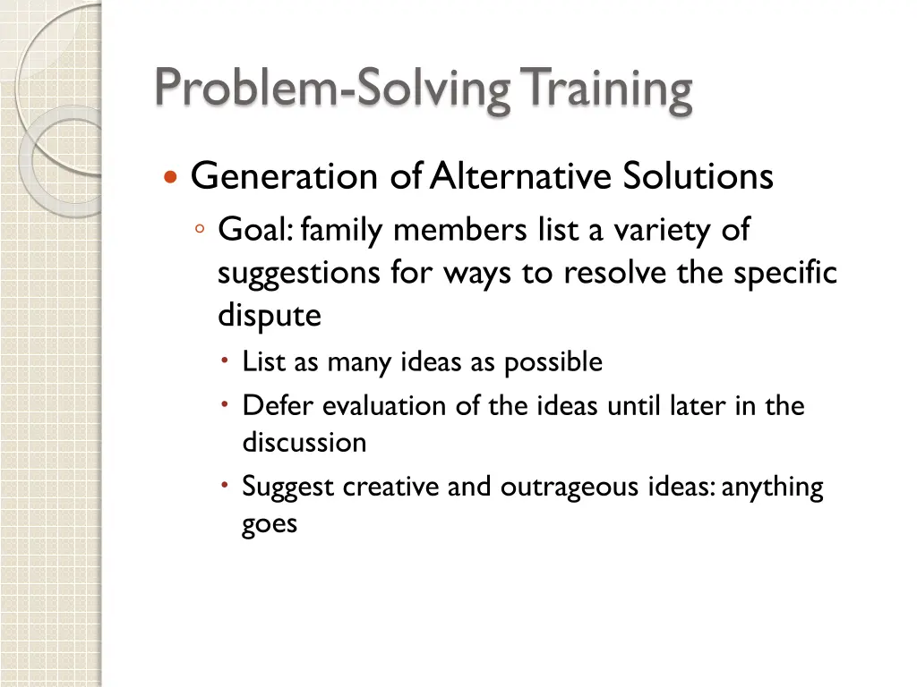 problem solving training 2