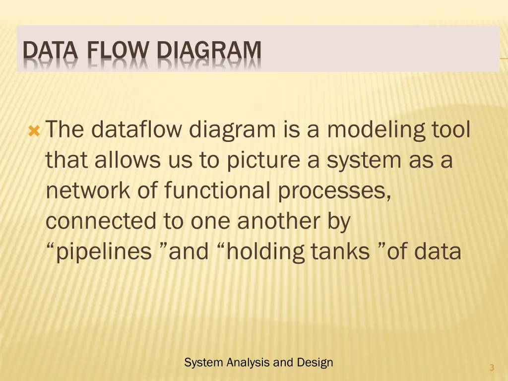 data flow diagram