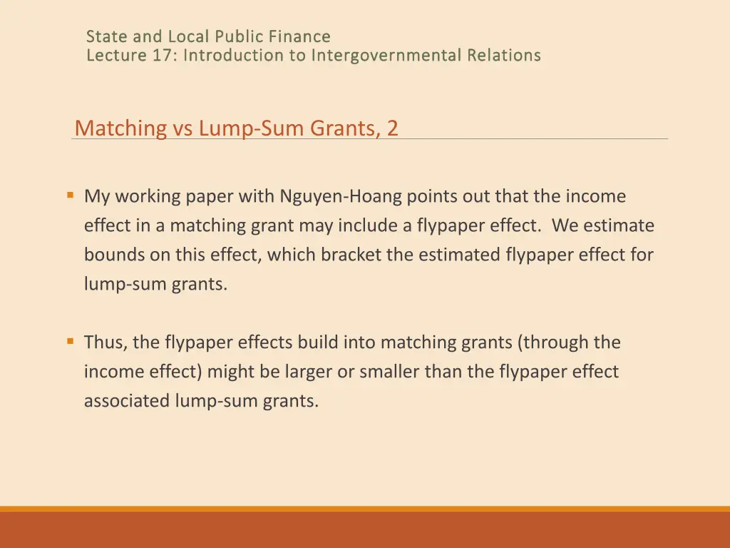 state and local public finance state and local 33