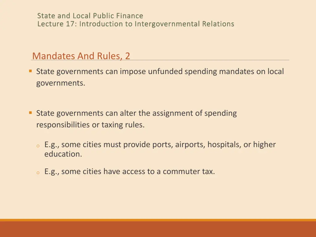 state and local public finance state and local 8