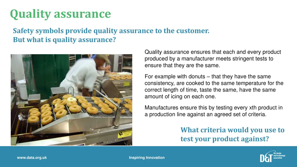 quality assurance
