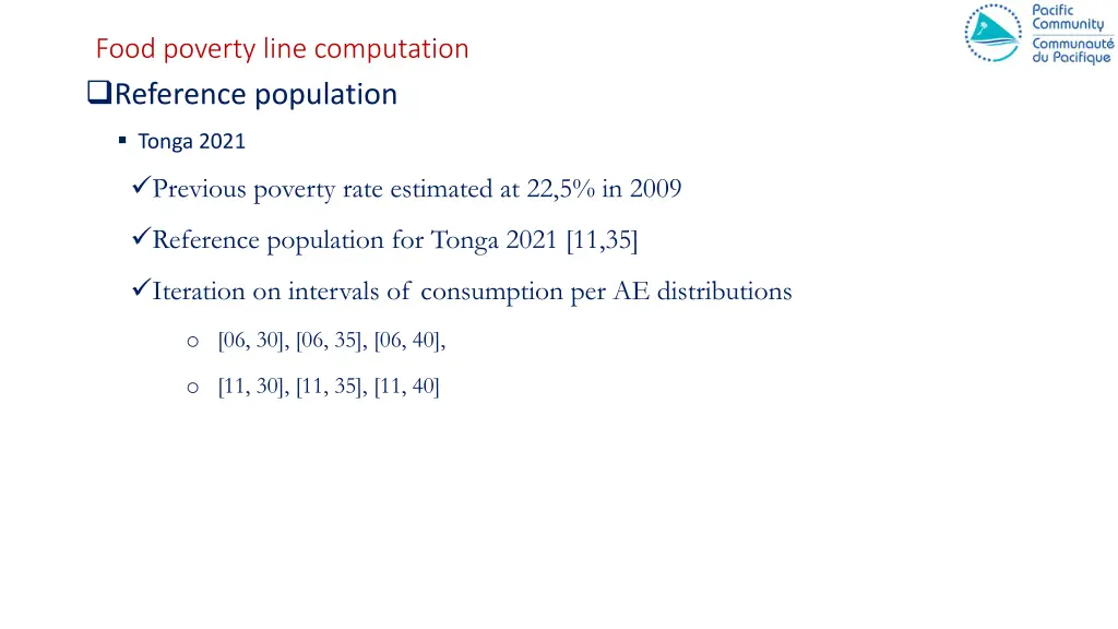 food poverty line computation reference population 1