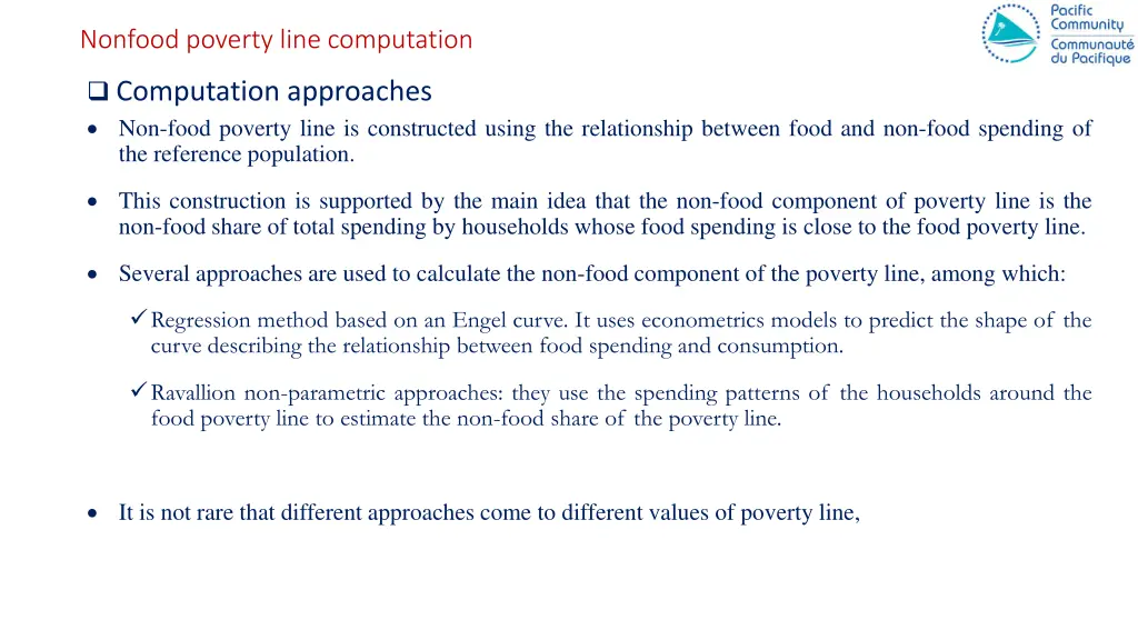 nonfood poverty line computation