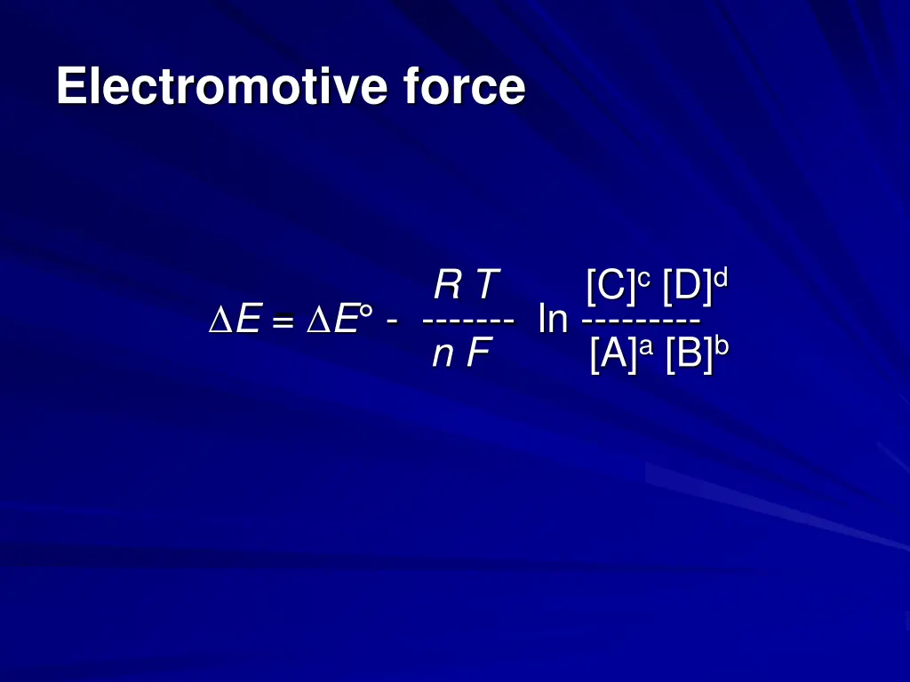 electromotive force