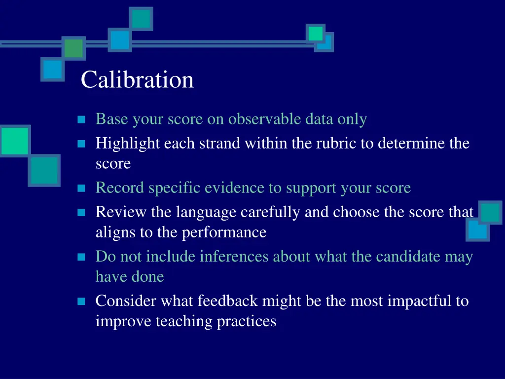 calibration 1