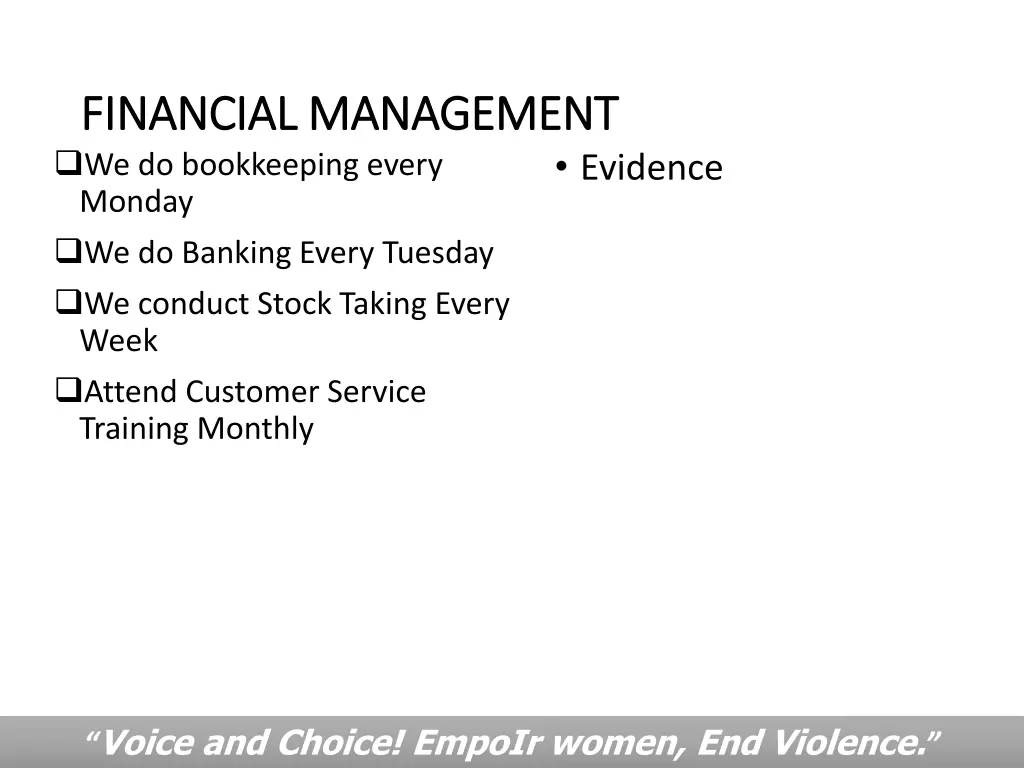 financial management financial management