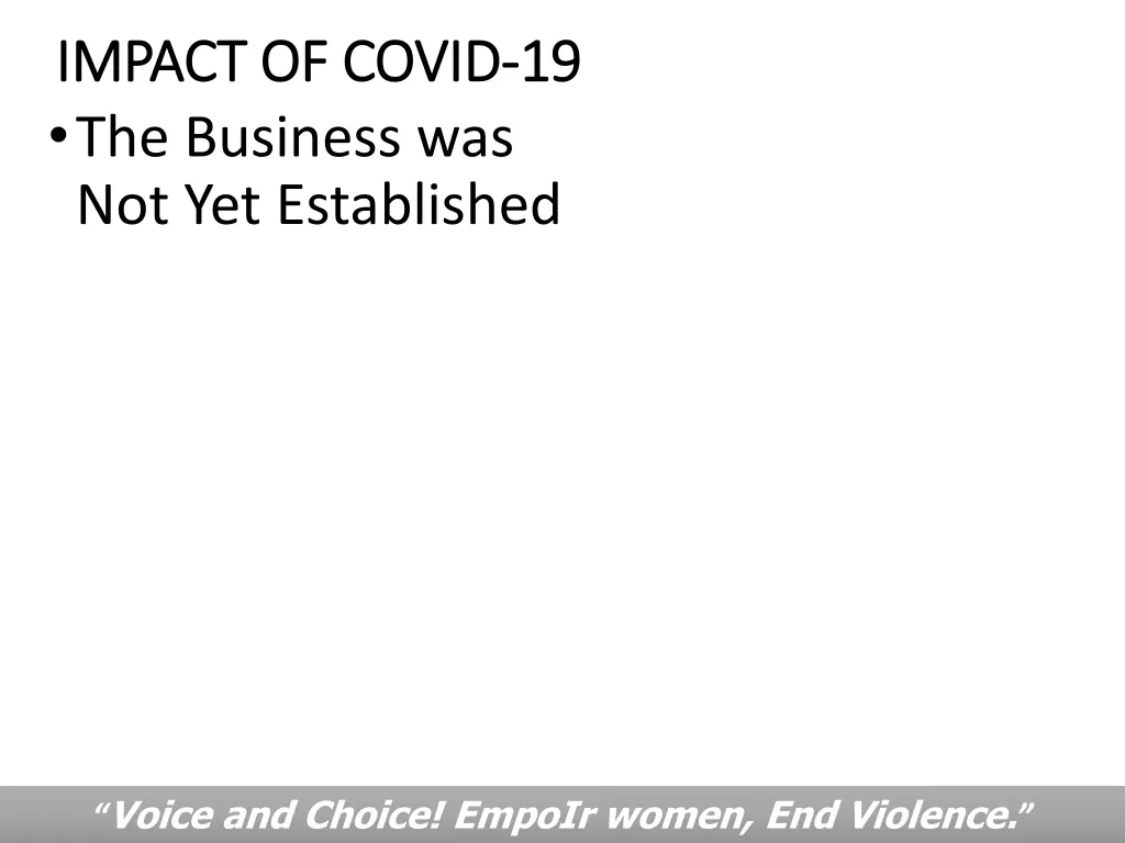 impact of covid impact of covid 19 the business