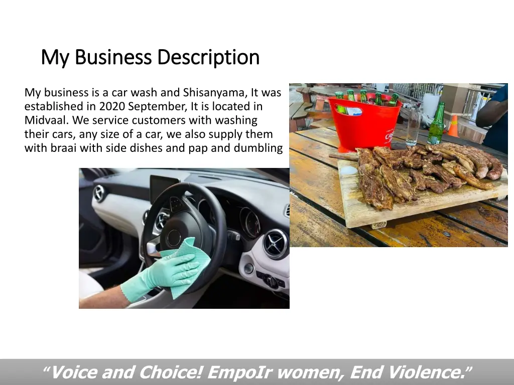 my business description my business description
