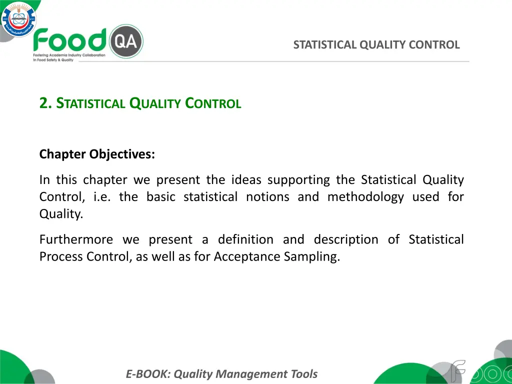 statistical quality control