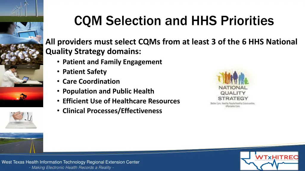 cqm selection and hhs priorities