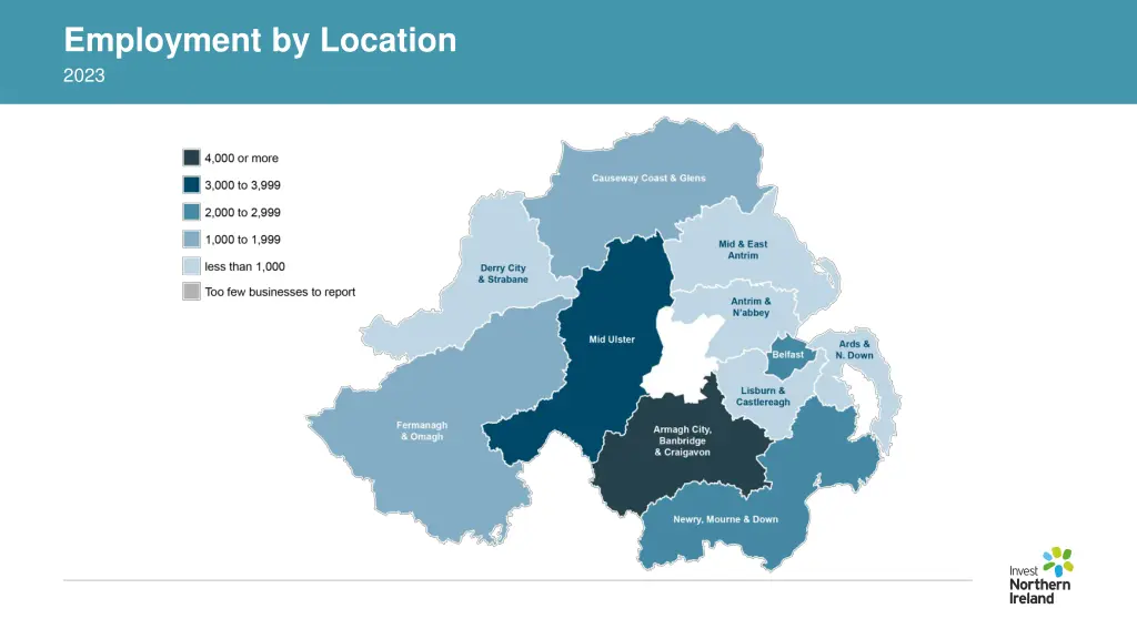 employment by location 2023