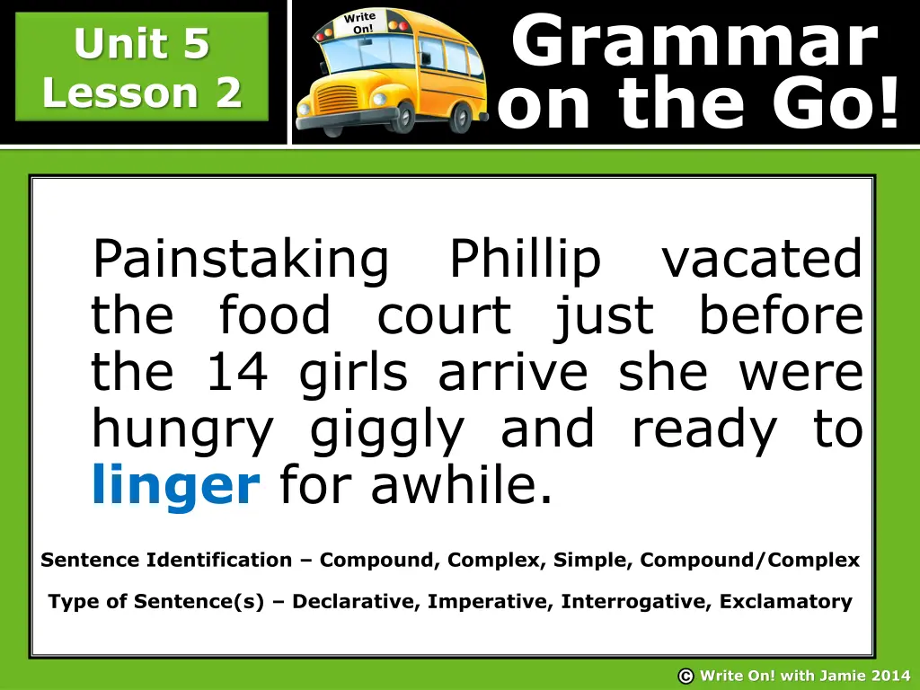 grammar on the go 1