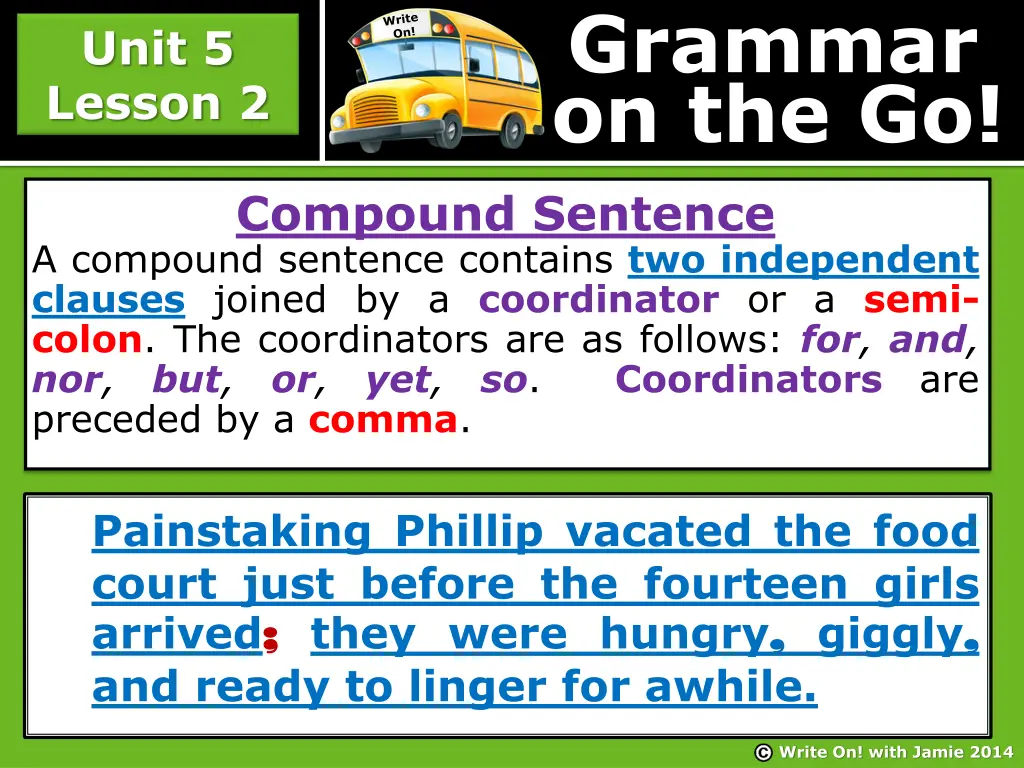 grammar on the go 7