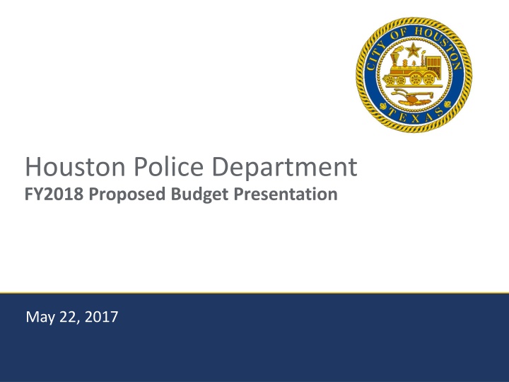 houston police department fy2018 proposed budget