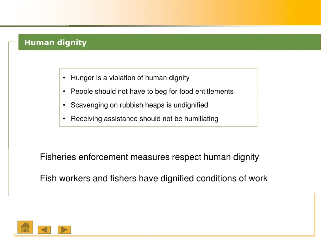 human dignity