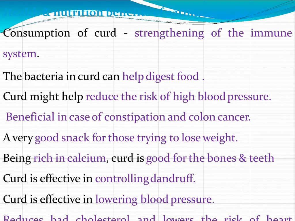 health nutrition benefits of eating yogurt curd