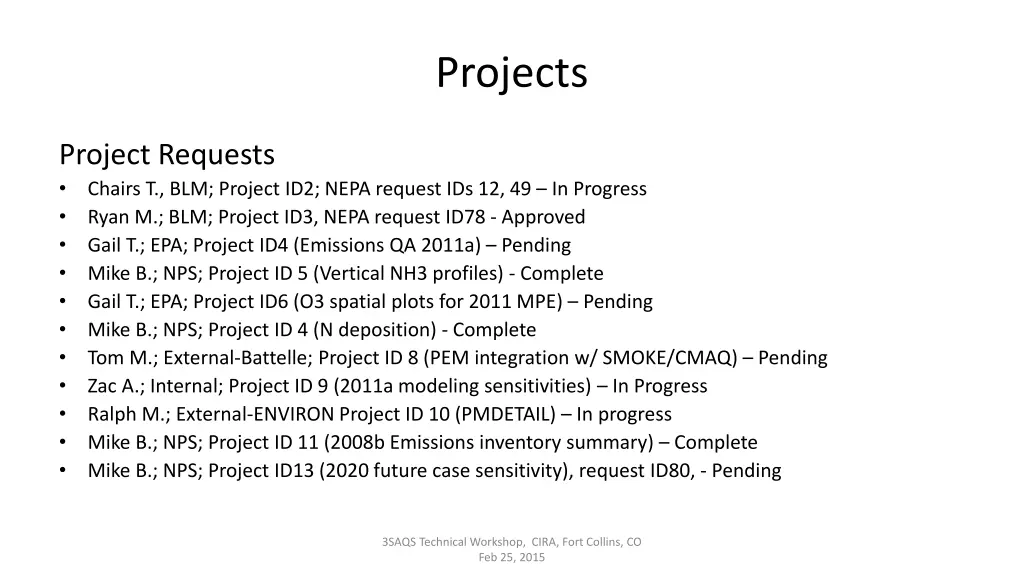 projects 2