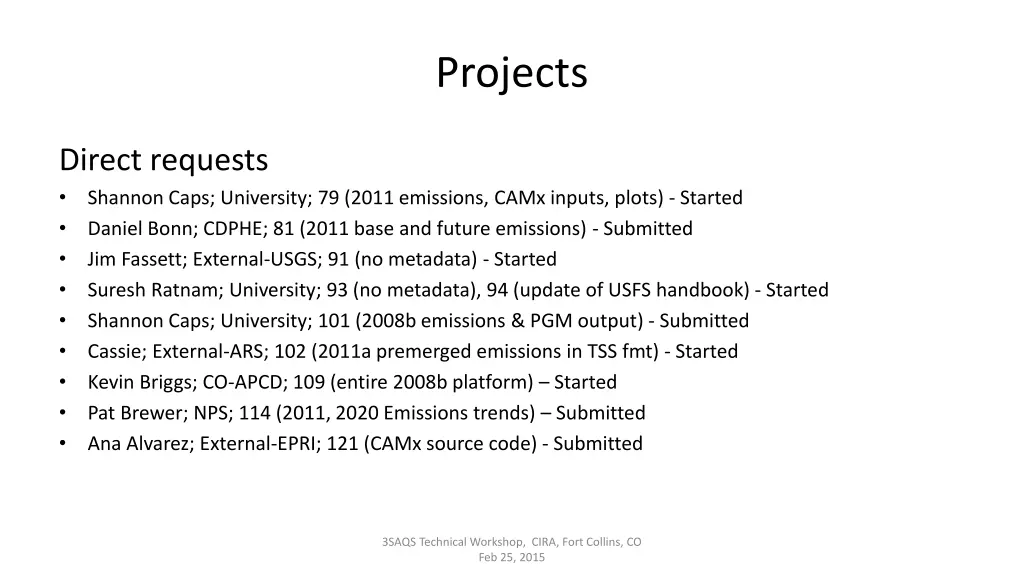 projects 3