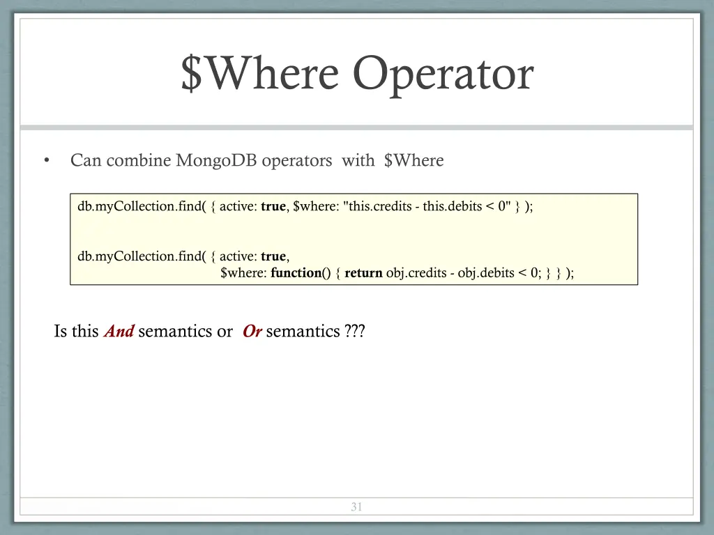 where operator 1