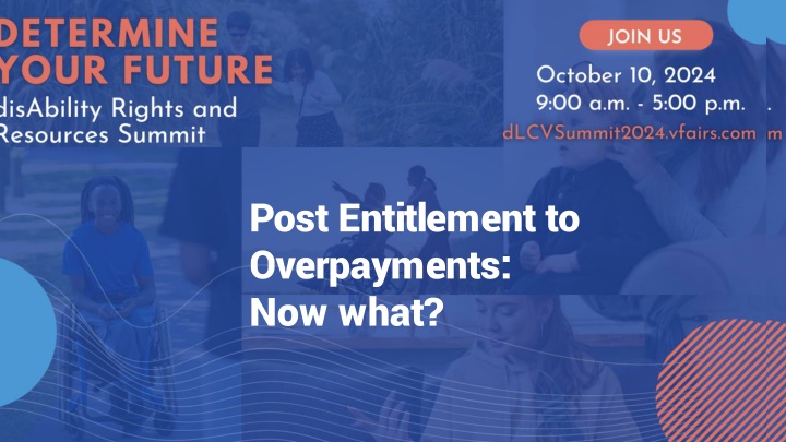 post entitlement to overpayments now what