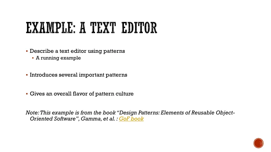 example a text editor