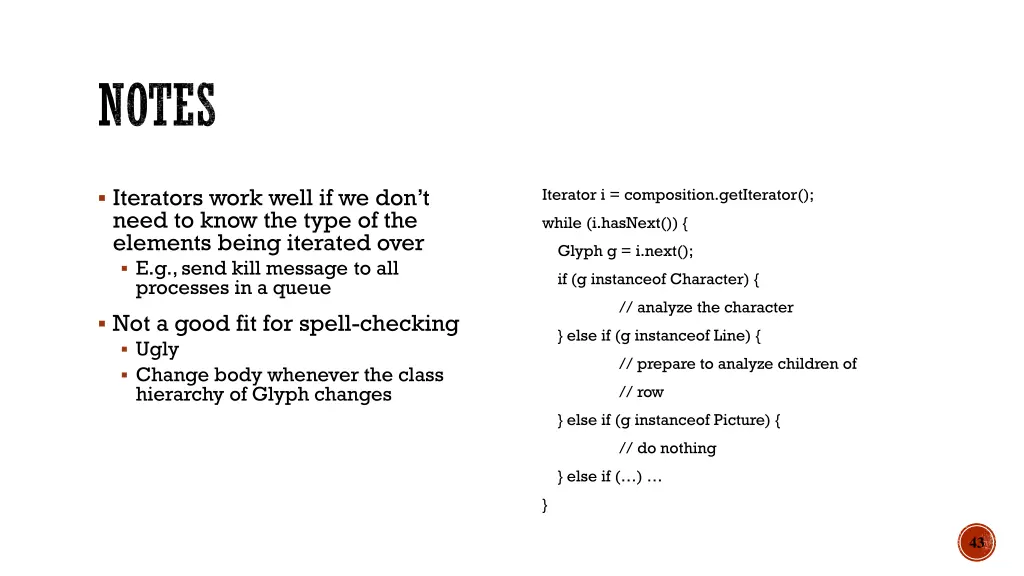 notes