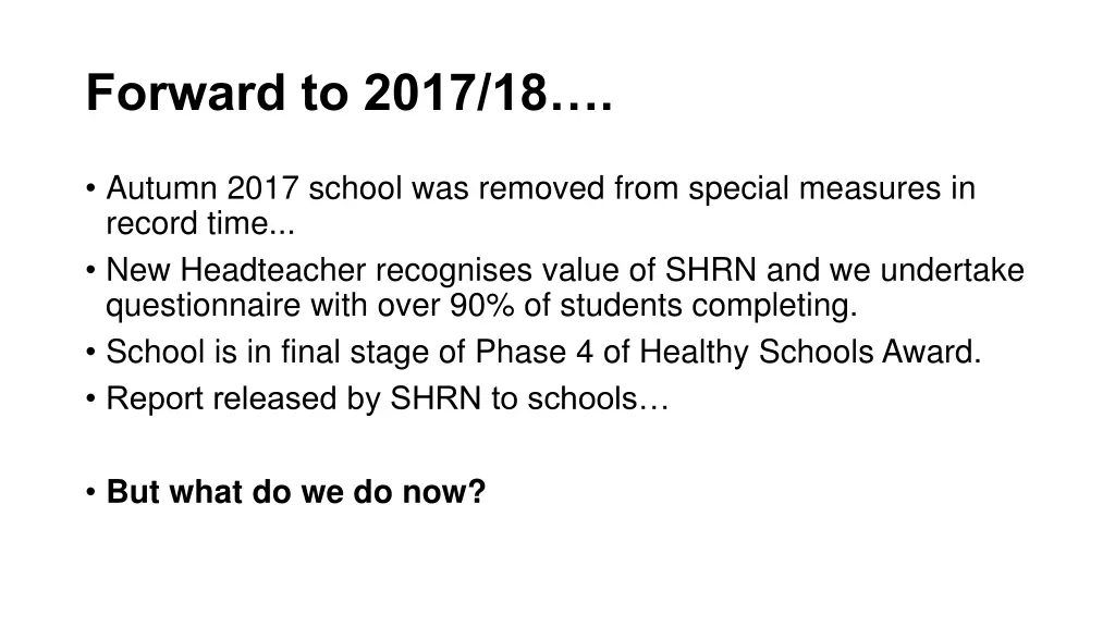 forward to 2017 18