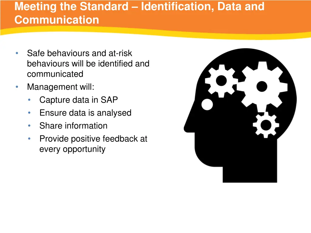 meeting the standard identification data