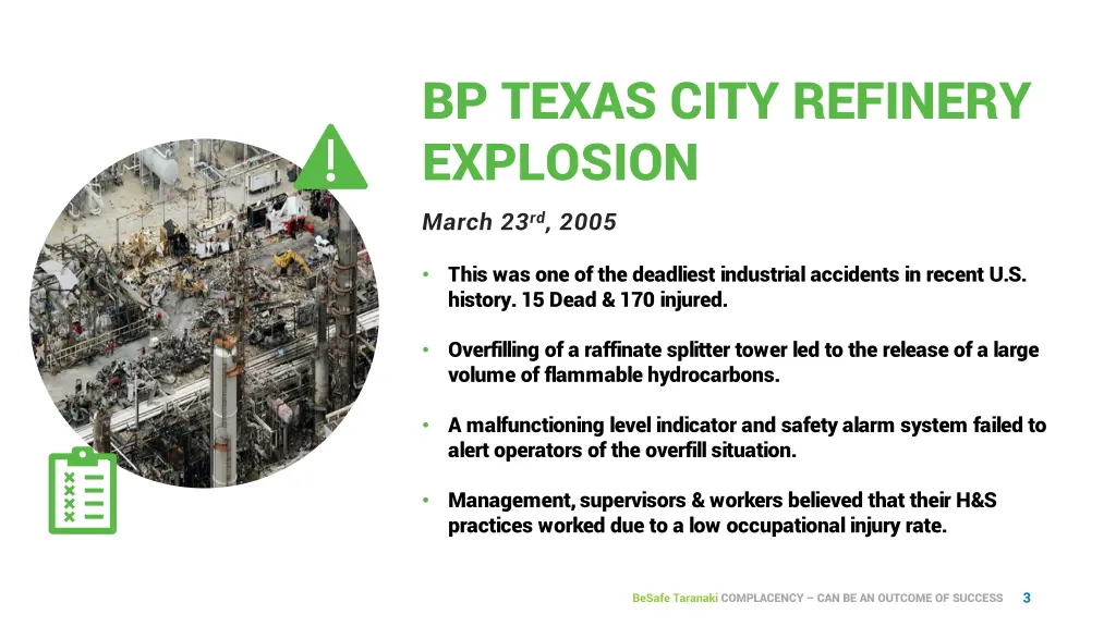 bp texas city refinery explosion march 23 rd 2005