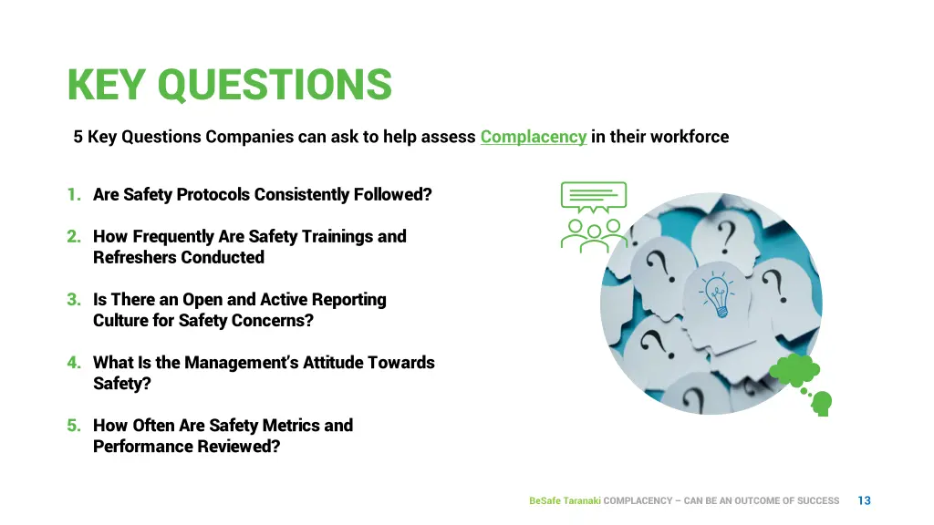 key questions
