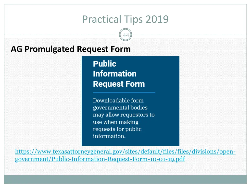 practical tips 2019 4