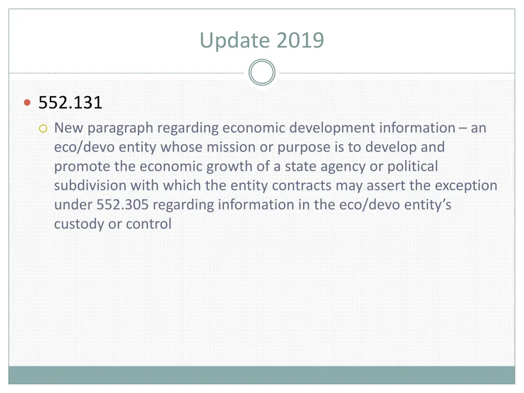 update 2019 12