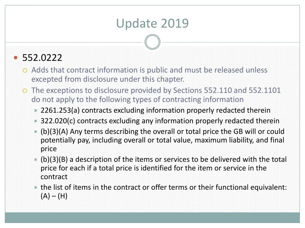 update 2019 8