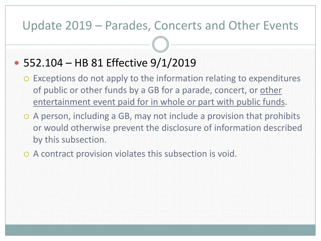 update 2019 parades concerts and other events