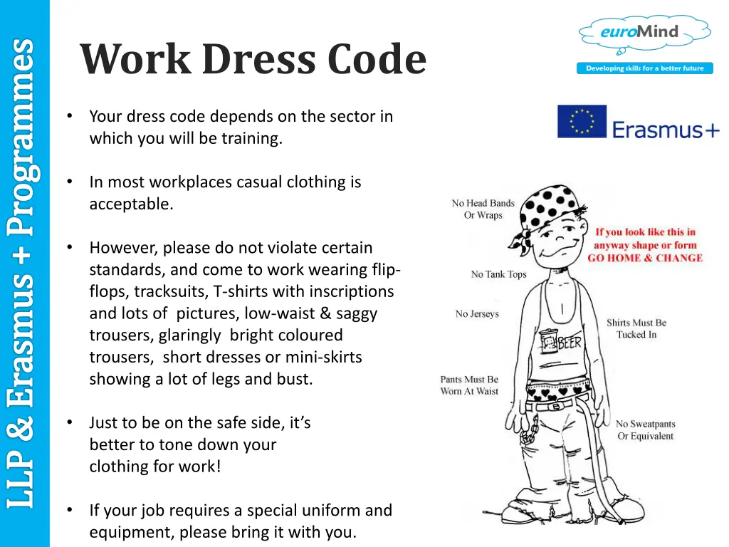 work dress code