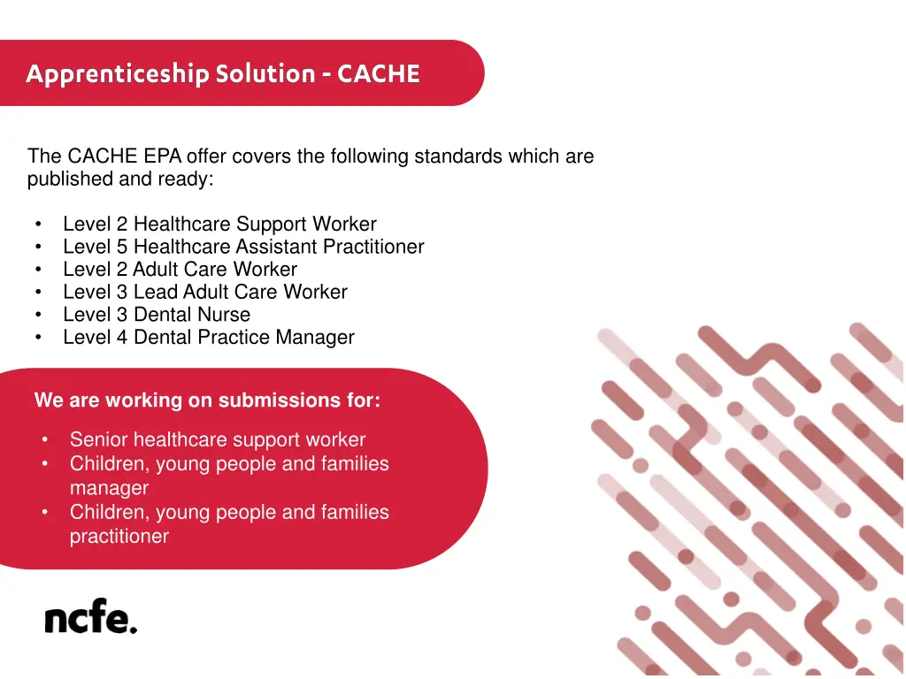 the cache epa offer covers the following