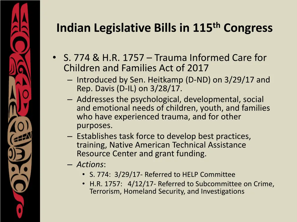 indian legislative bills in 115 th congress 4