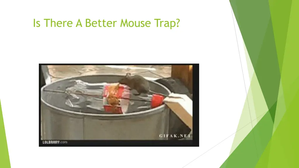 is there a better mouse trap