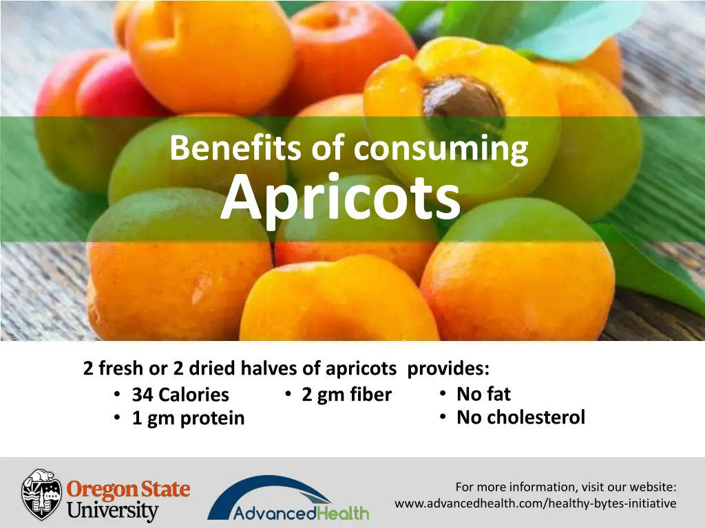 benefits of consuming apricots 1