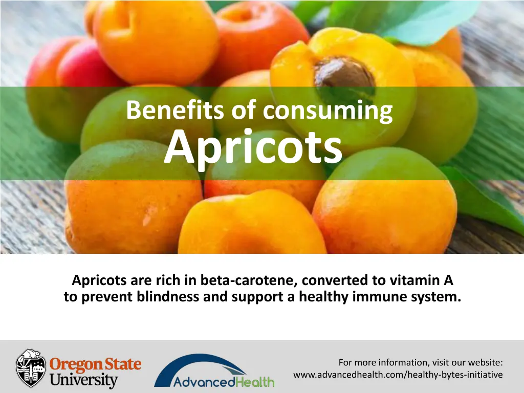 benefits of consuming apricots 2