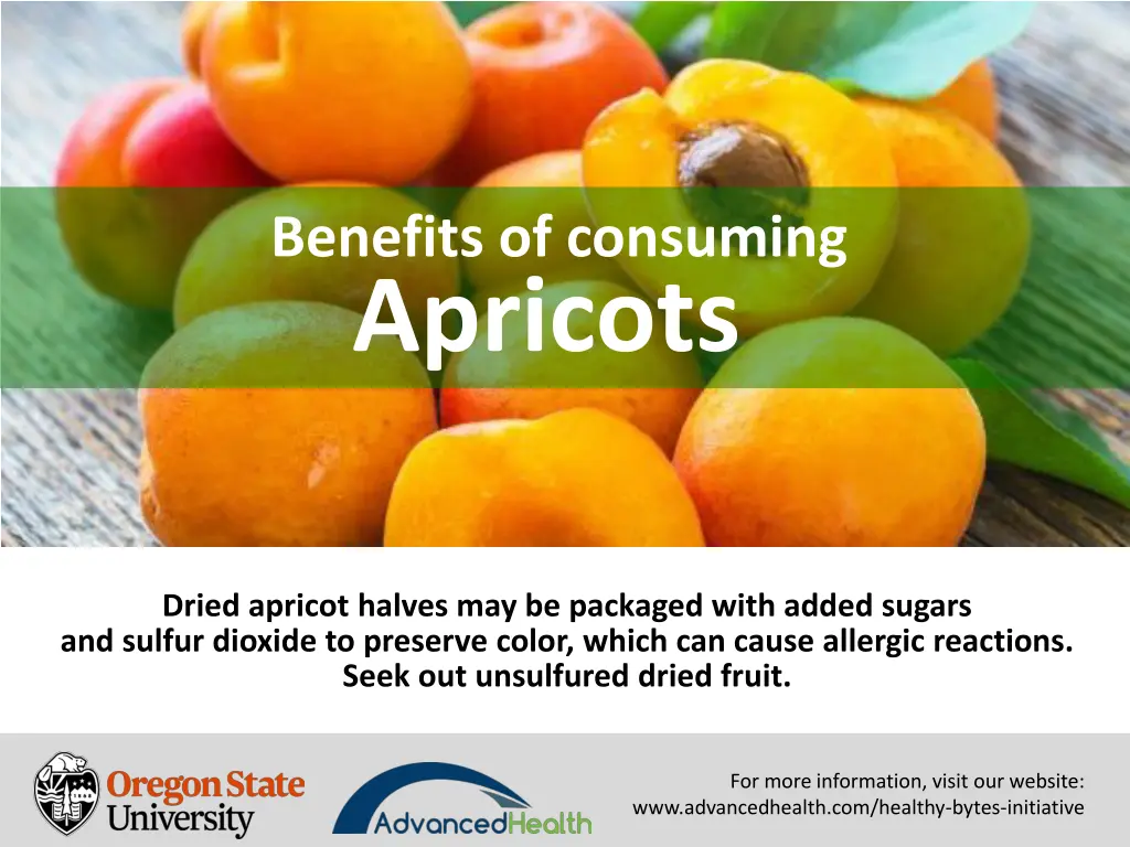 benefits of consuming apricots 6