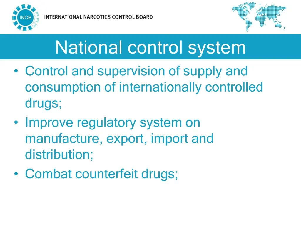 national control system control and supervision