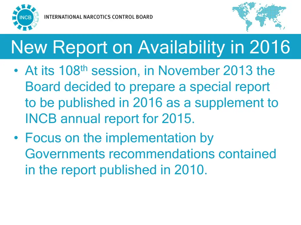 new report on availability in 2016